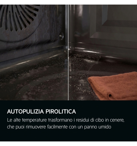 AEG Series 5000 TU5PB43SM 72 L 3490 W Black, Stainless steel