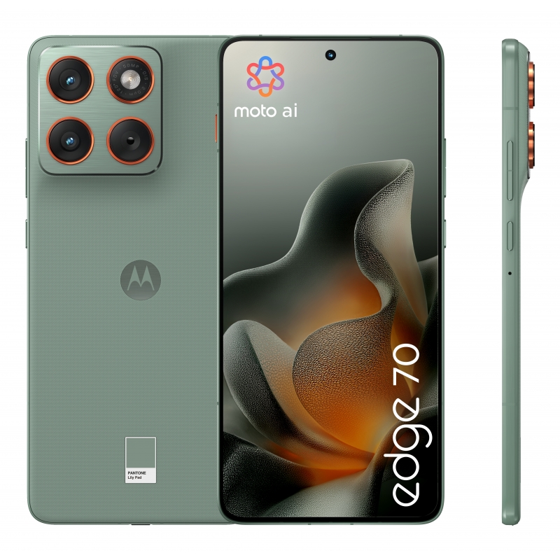 Motorola edge 70 17 cm (6.7") Dual SIM Android 16.0 5G USB Type-C 12 GB 512 GB 4800 mAh Green