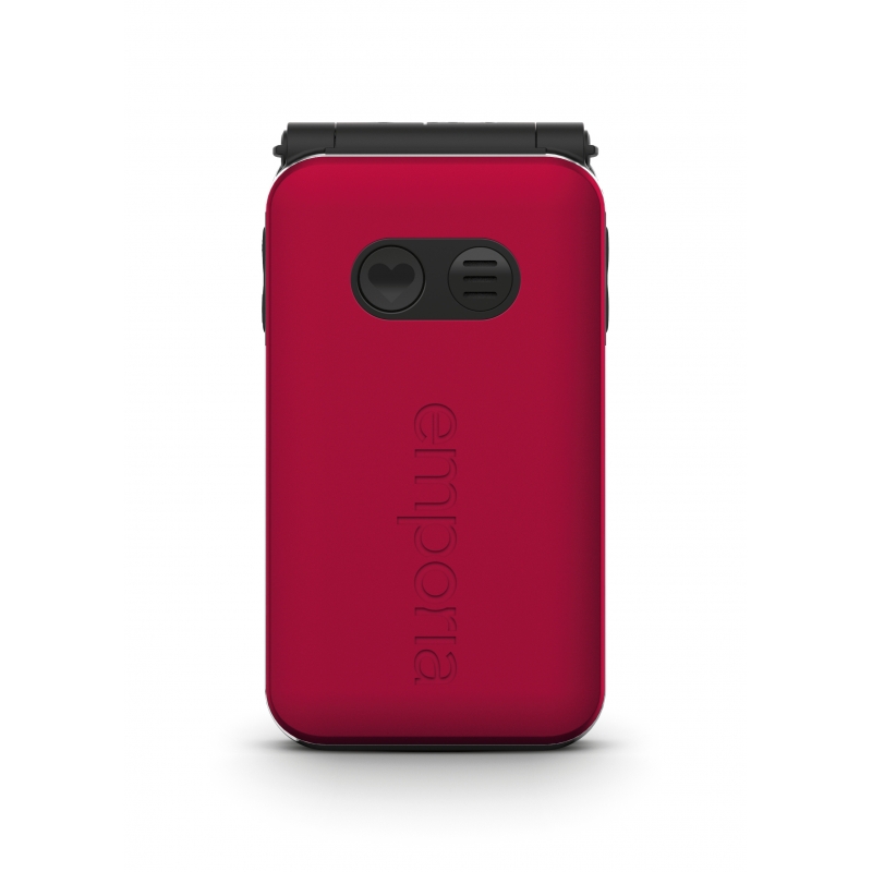 Emporia emporiaJOY-LTE 7.11 cm (2.8") 115 g Red Senior phone