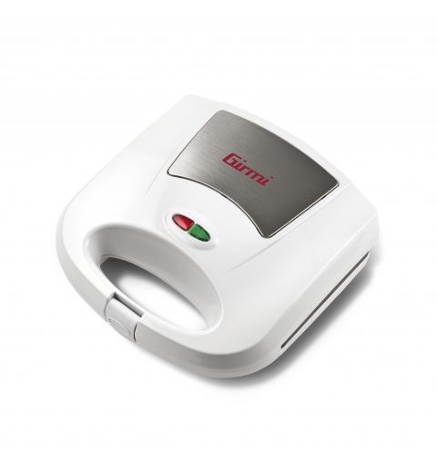 Girmi TS03 Sandwich-Toaster 750 W Edelstahl, Weiß
