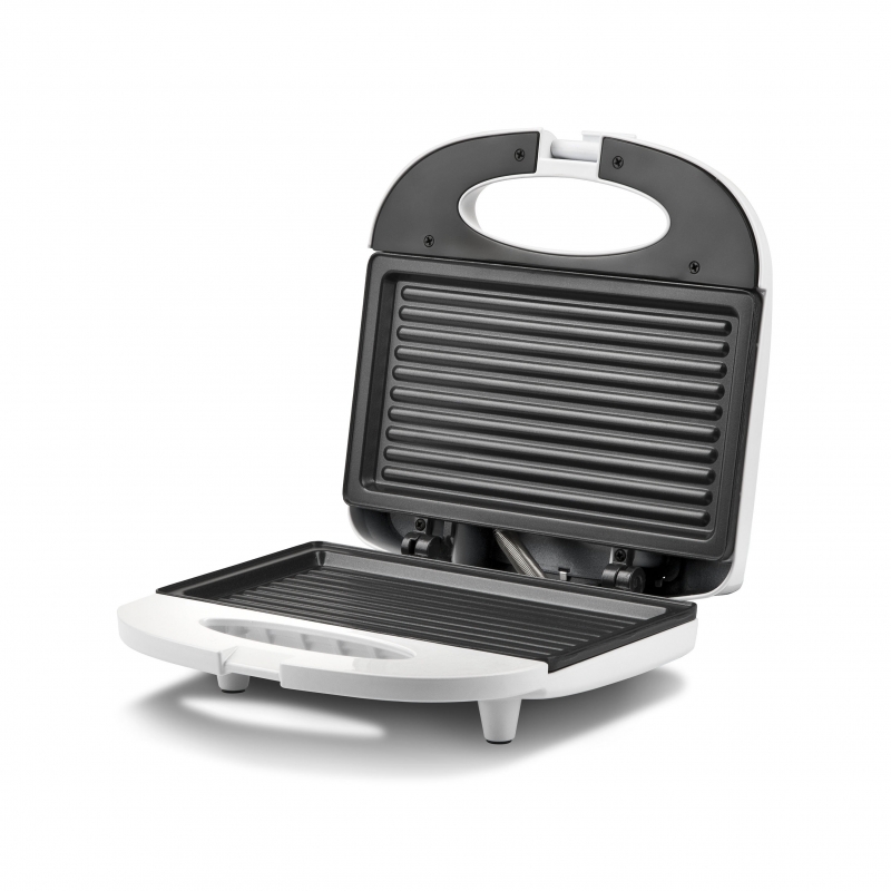 Girmi TS03 Sandwich-Toaster 750 W Edelstahl, Weiß