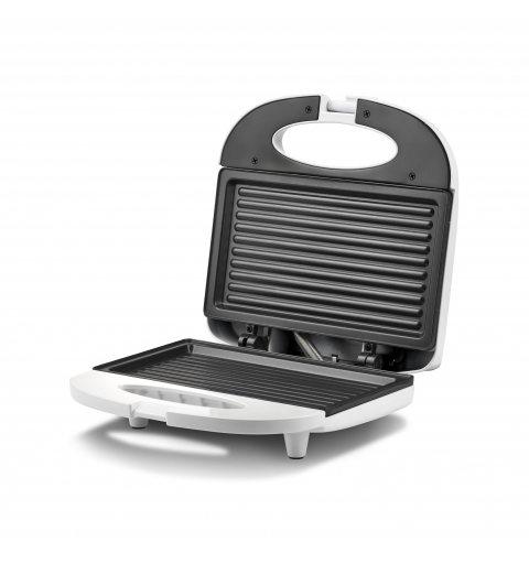 Girmi TS03 sandwich maker 750 W Stainless steel, White