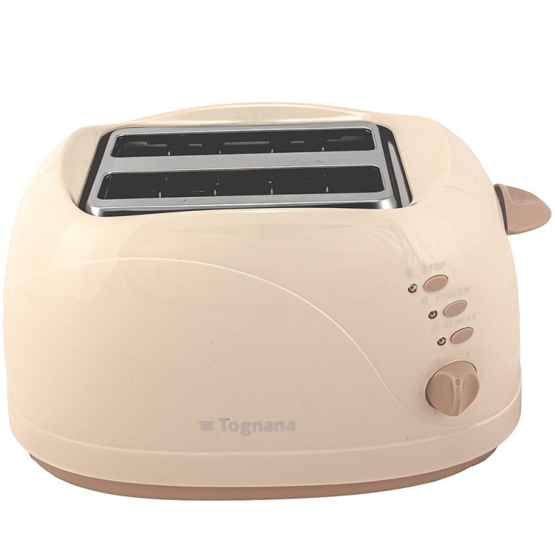 Tognana Porcellane D2DTN03IRCH toaster 6 2 slice(s) 750 W Champagne