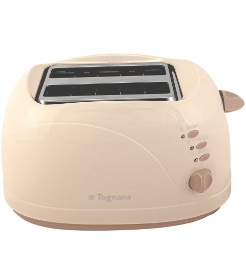 Tognana Porcellane D2DTN03IRCH toaster 6 2 slice(s) 750 W Champagne