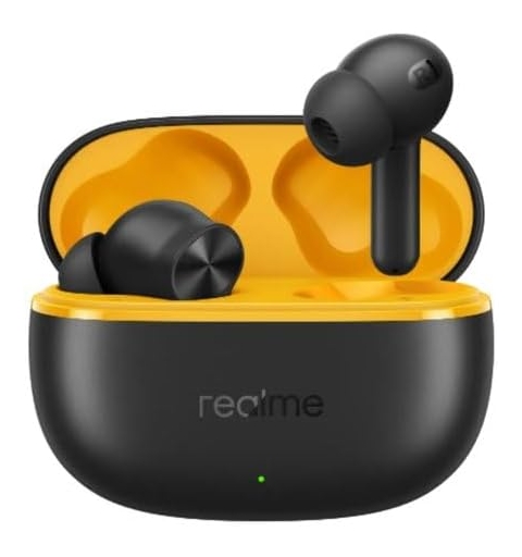 Realme T200 Lite Auricolari microfono bluetooth RMA2415 A BUDS Rid. Rumore Black