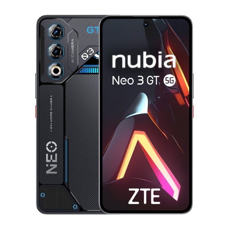 Nubia Neo 3 GT 5G 17,3 cm (6.8") Double SIM USB Type-C 12 Go 256 Go 6000 mAh Gris