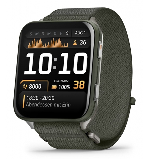 Garmin Venu X1 5,08 cm (2") AMOLED Digital 448 x 486 Pixeles Pantalla táctil Gris Wifi GPS (satélite)