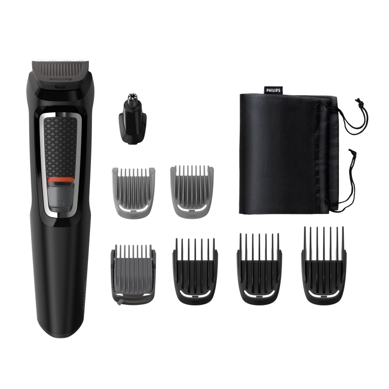 Philips MULTIGROOM Serie 3000 8 accessori 8-in-1, barba e capelli
