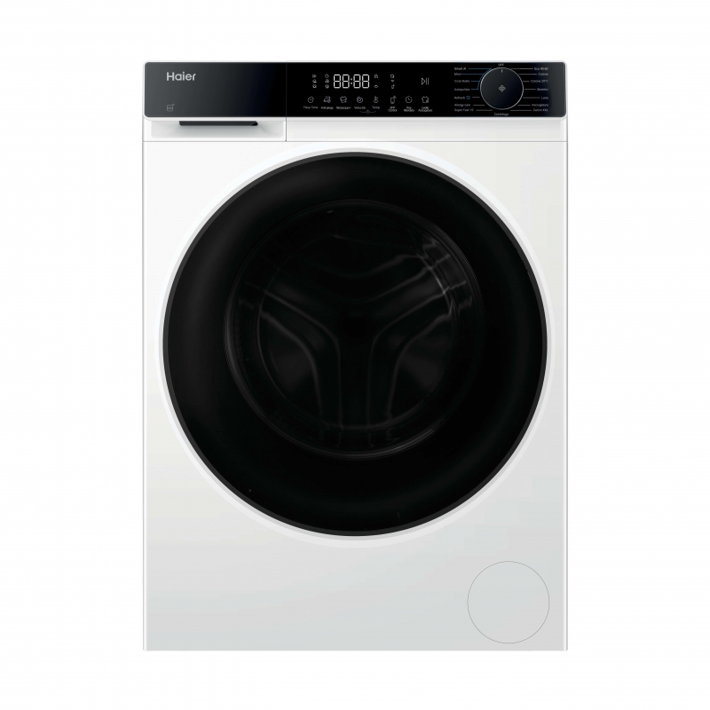 Haier HWD80BP14357TUIT lavadora-secadora Independiente Carga frontal Blanco