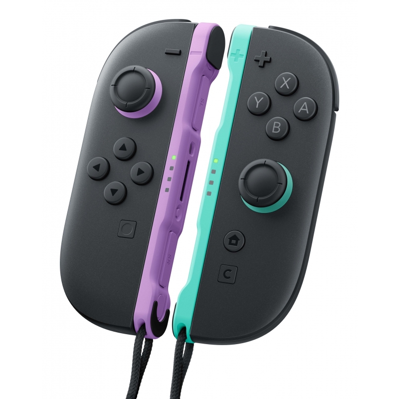 Nintendo Controller Joy-Con 2 viola chiaro verde chiaro