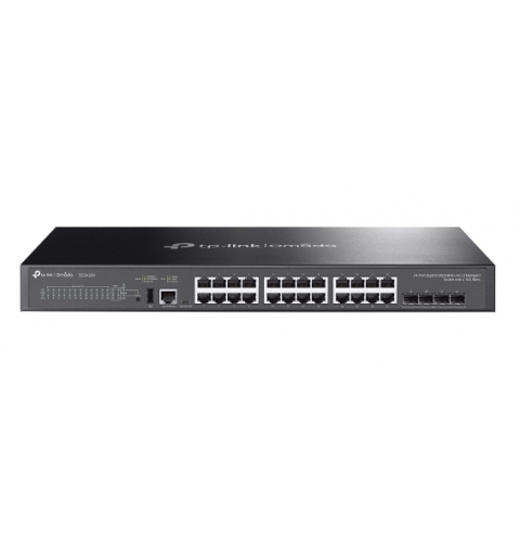 TP-Link Omada SG5428X switch di rete Gestito L3 Gigabit Ethernet (10 100 1000) Nero