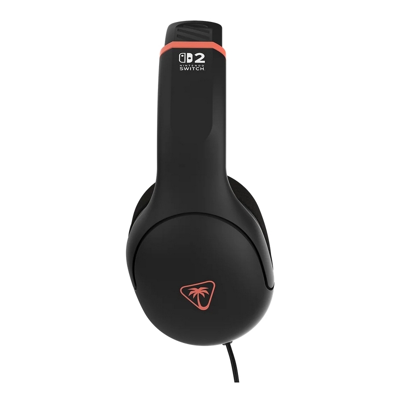 Turtle Beach Airlite Fit Wired Gaming Headset Offiziell Lizenziert für Nintendo Switch 2, 1, und OLED, Anthrazitschwarz