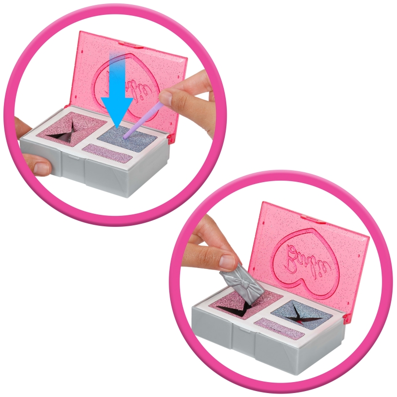 Barbie Party Unboxed Glam Party Series Pink Sparkle Doll & Accessories with 10 Surprises