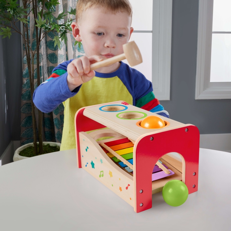 Fisher-Price – Xylophone Bim Bam en Bois
