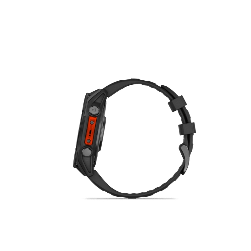 Garmin Fenix 8 3.56 cm (1.4") AMOLED 47 mm Digital 454 x 454 pixels Touchscreen Black Wi-Fi GPS (satellite)