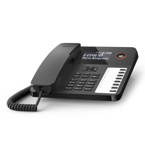 Gigaset DESK 600 Analog telephone Caller ID Black