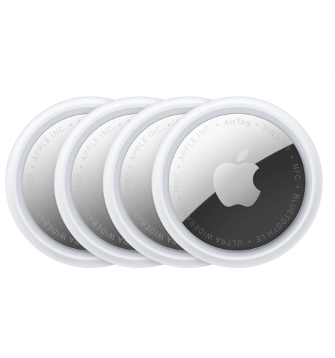 Apple AirTag Personale Cercatore Argento, Bianco