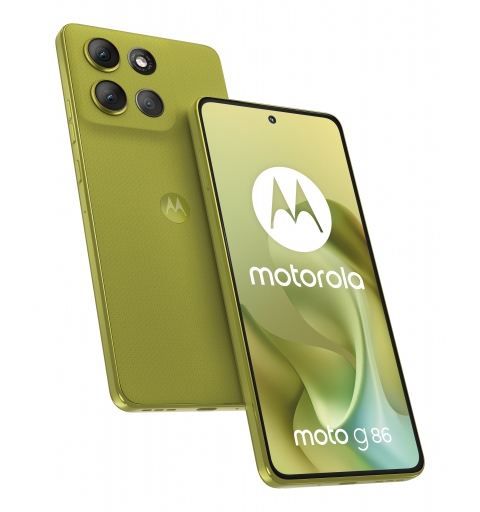 Motorola moto g86 5G 16,9 cm (6.67") SIM doble Android 15 USB Tipo C 8 GB 256 GB 5200 mAh Verde