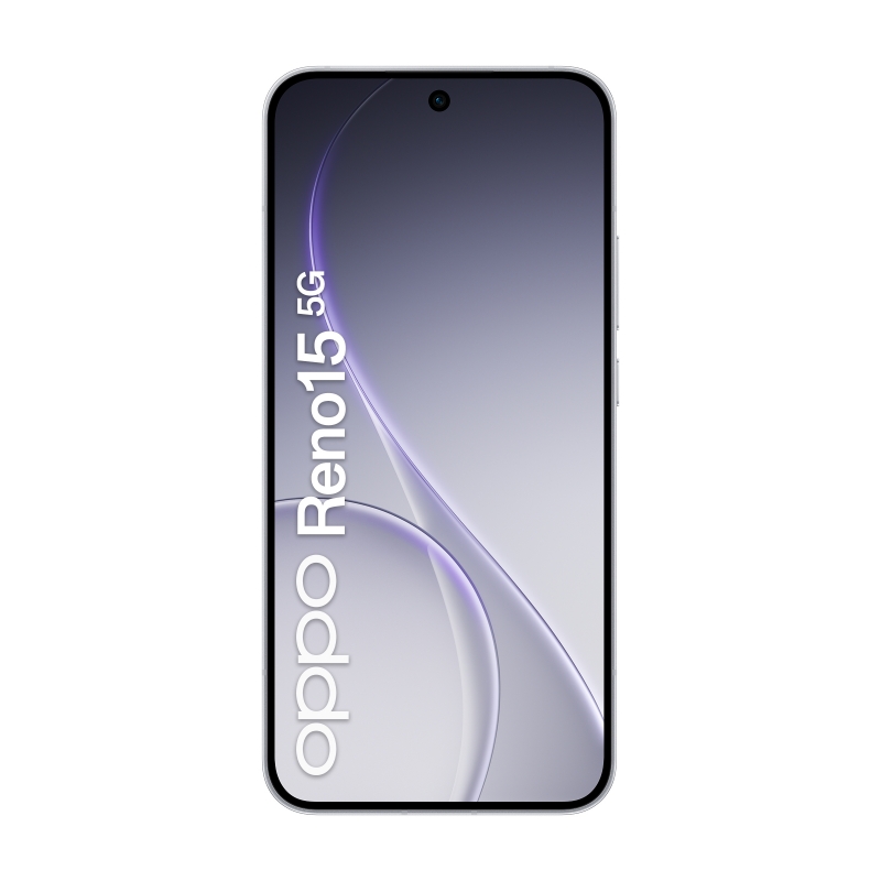 OPPO Reno15 5G 16,7 cm (6.59") Dual-SIM Android 16.0 USB Typ-C 8 GB 512 GB 6500 mAh Weiß