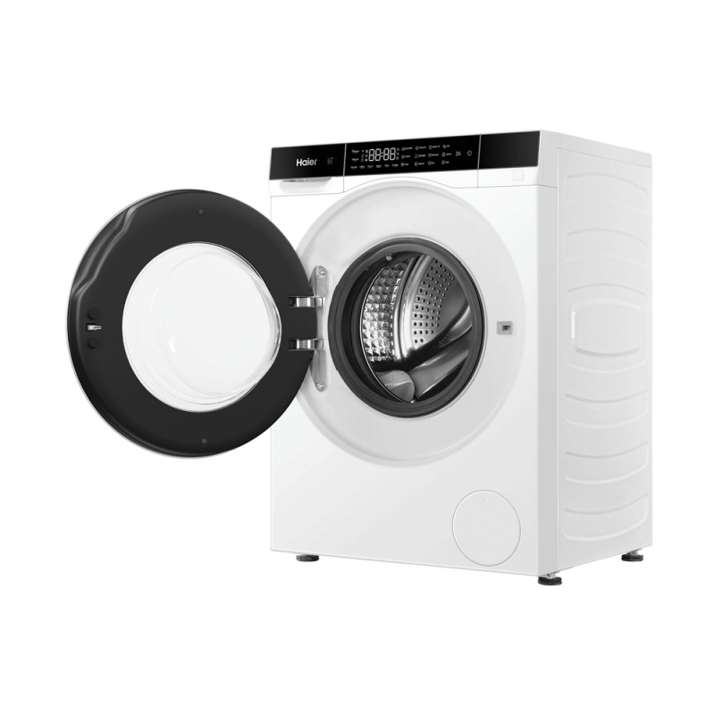 Haier HWD50-BP12307U1 Waschtrockner Freistehend Frontlader Weiß