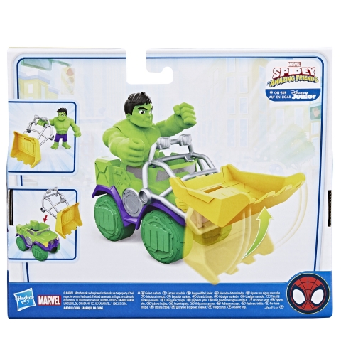 Marvel Spidey and His Amazing Friends coffret Camion démolisseur de Hulk
