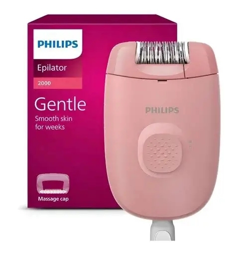 Philips Serie 2000 Epilatore con filo rosa BRE227 00
