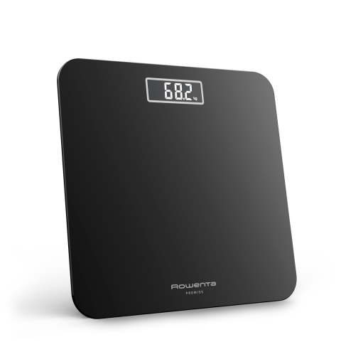Rowenta Premiss BS1800V0 Personenwaage Quadratisch Schwarz Elektronische Personenwaage