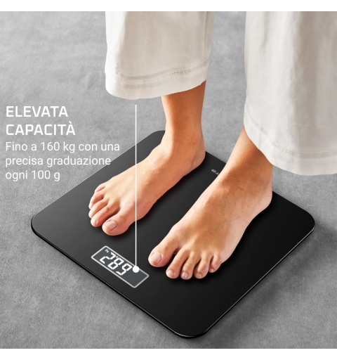 Rowenta Premiss BS1800V0 Personenwaage Quadratisch Schwarz Elektronische Personenwaage