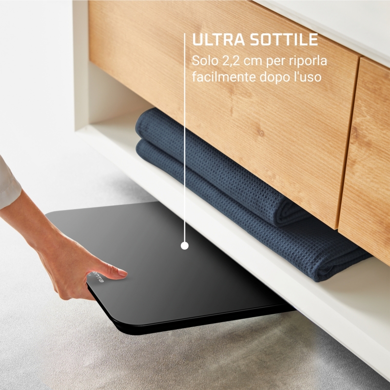 Rowenta Premiss BS1800V0 báscula de baño Plaza Negro Báscula personal electrónica