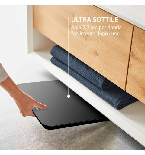 Rowenta Premiss BS1800V0 balance Carré Noir Pèse-personne électronique