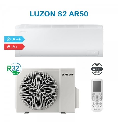 Samsung F-AR18LZ2 Climatizzatore Condizionatore Luzon S2 18000Btu 5Kw Inverter A++/A+ Wifi R32 Modello 2026