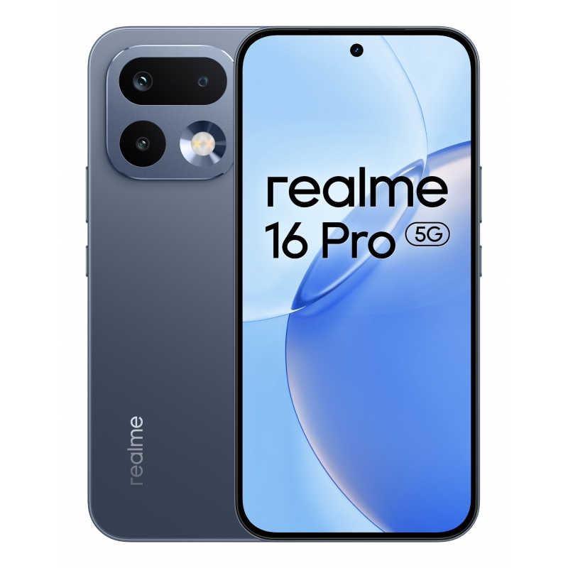 realme 16 PRO 17,3 cm (6.8") SIM doble 5G 8 GB 256 GB 6500 mAh Gris
