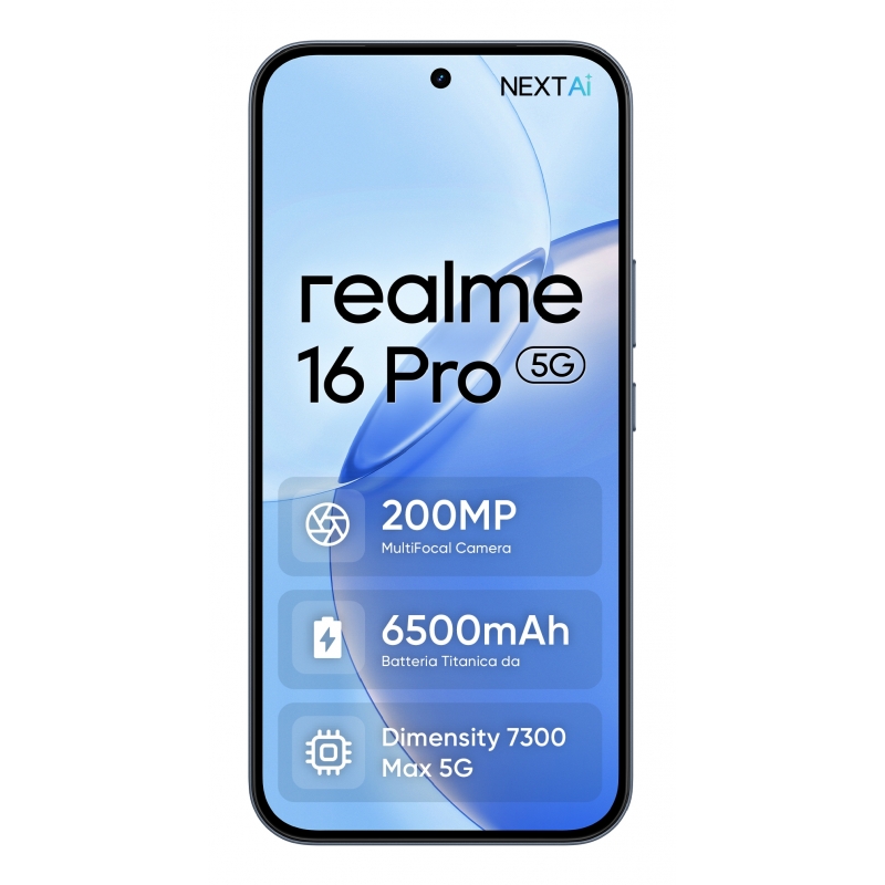 realme 16 PRO 17.3 cm (6.8") Dual SIM 5G 8 GB 256 GB 6500 mAh Grey