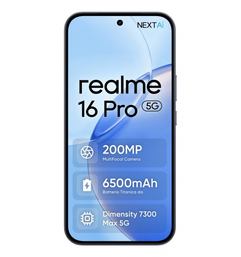 realme 16 PRO 17,3 cm (6.8") SIM doble 5G 8 GB 256 GB 6500 mAh Gris