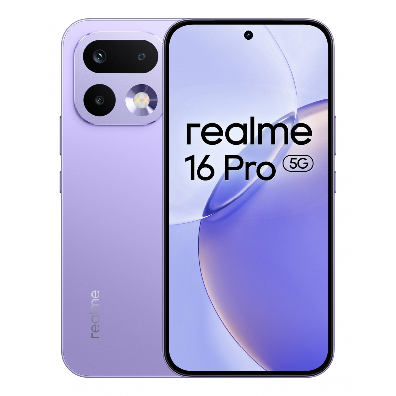 realme 16 Pro 17,3 cm (6.8") Doppia SIM 5G 8 GB 256 GB 6500 mAh Viola