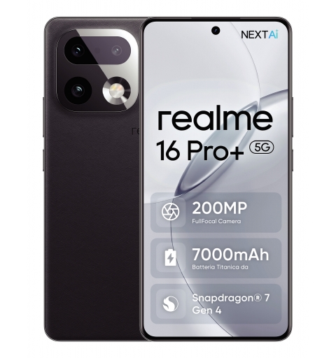 realme 16 Pro+ 17.3 cm (6.8") 5G USB Type-C 12 GB 512 GB 7000 mAh Grey