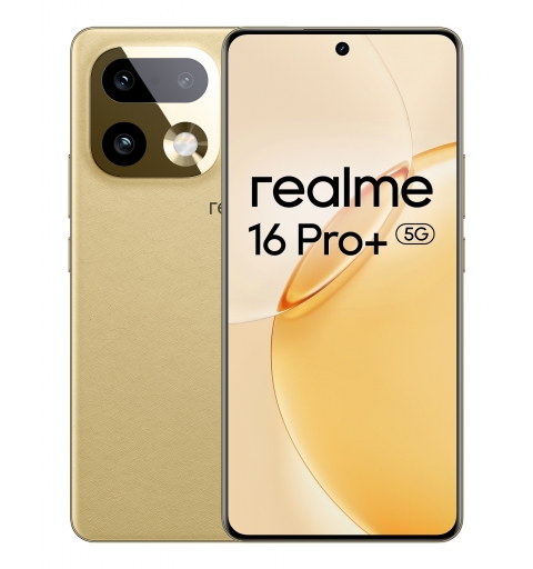 realme 16 Pro+ 17,3 cm (6.8") 5G USB Typ-C 12 GB 512 GB 7000 mAh Gold