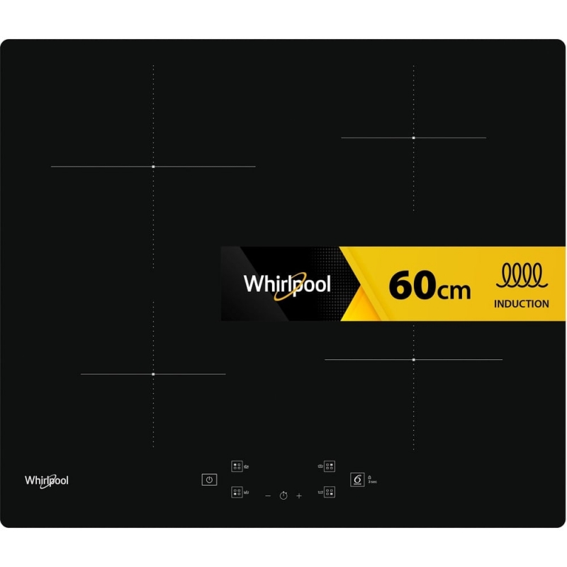 Whirlpool WS Q2160 NE Noir Intégré 59 cm Plaque avec zone à induction 4 zone(s)