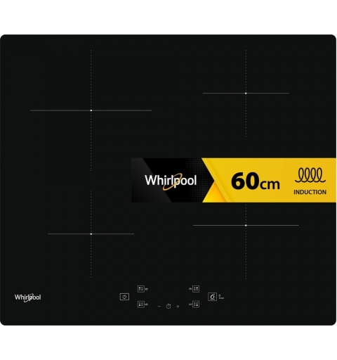 Whirlpool WS Q2160 NE Noir Intégré 59 cm Plaque avec zone à induction 4 zone(s)