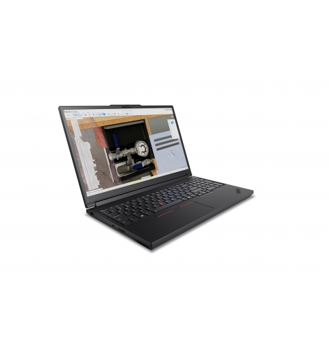Lenovo ThinkPad P16 Gen 3 Intel Core Ultra 7 255HX Mobile workstation 40.6 cm (16") WUXGA 64 GB DDR5-SDRAM 1 TB SSD NVIDIA RTX