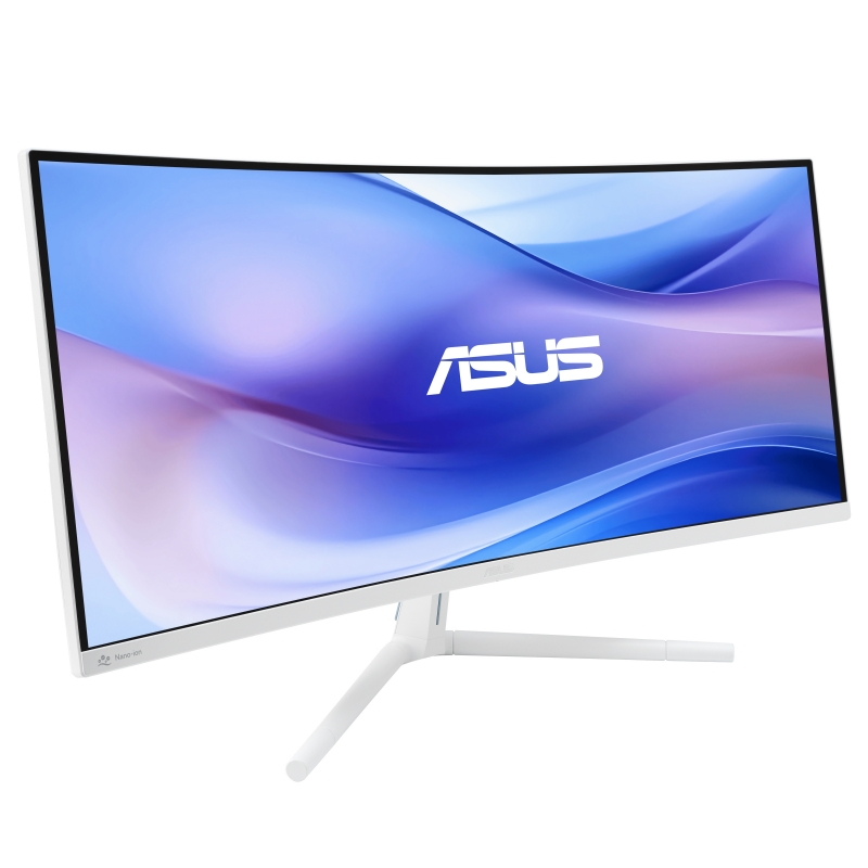 ASUS VU34WCIP-W pantalla para PC 86,4 cm (34") 3440 x 1440 Pixeles Wide Quad HD Blanco