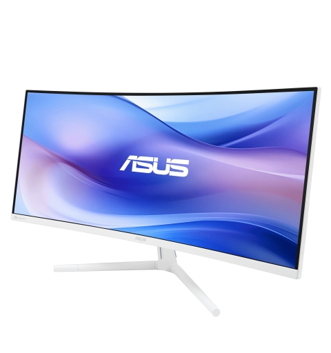 ASUS VU34WCIP-W écran plat de PC 86,4 cm (34") 3440 x 1440 pixels Wide Quad HD Blanc