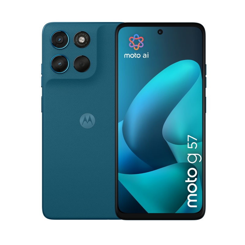 Motorola moto g57 17,1 cm (6.72") Doppia SIM Android 16.0 5G USB tipo-C 8 GB 256 GB 5200 mAh Verde Motorola moto g57 17,1 cm (6.72") Doppia SIM Android 16.0 5G USB tipo-C 8 GB 256 GB 5200 mAh Verde