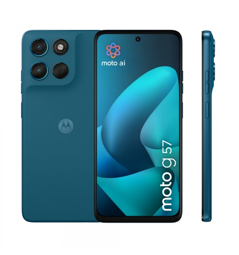 Motorola moto g57 17,1 cm (6.72") SIM doble Android 16.0 5G USB Tipo C 8 GB 256 GB 5200 mAh Verde