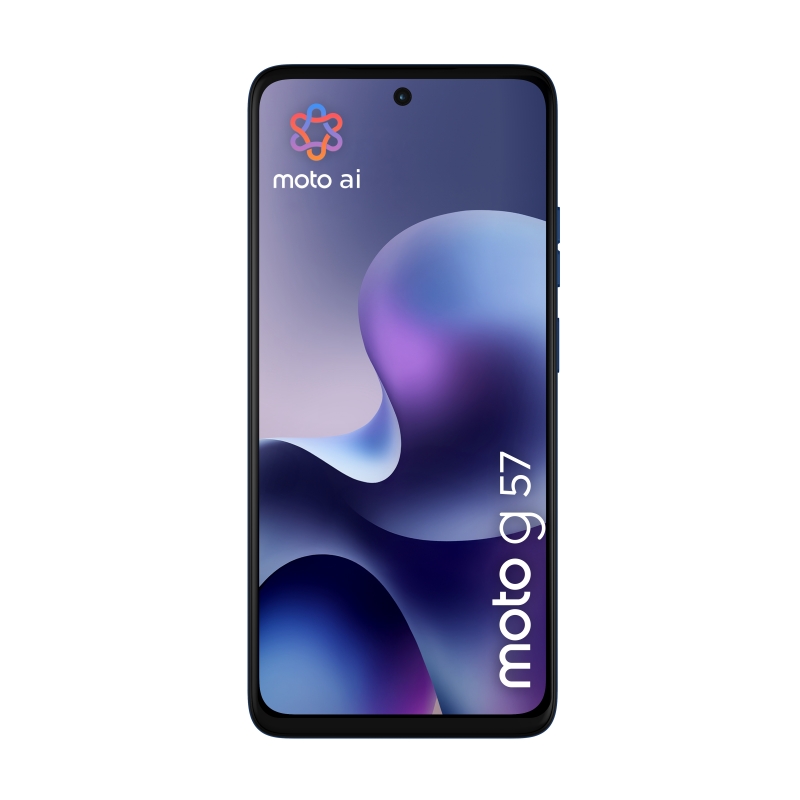 Motorola moto g57 17,1 cm (6.72") Double SIM Android 16.0 5G USB Type-C 8 Go 256 Go 5200 mAh Bleu