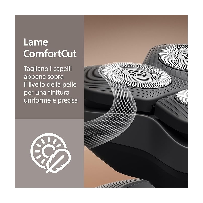 Philips 5000 series Head Shaver Pro HS5980 15 Essential Rasierer mit ComfortCut Klingen