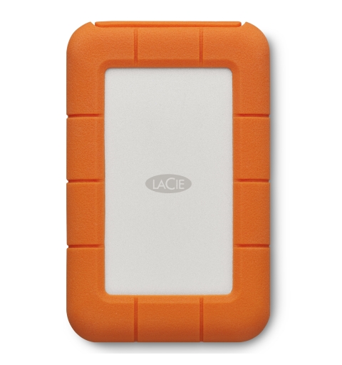 LaCie Rugged Secure Externe Festplatte 2 TB 2.5" USB Typ-C 3.2 Gen 1 (3.1 Gen 1) Orange, Weiß