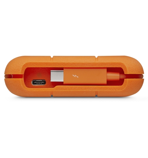 LaCie Rugged Secure Externe Festplatte 2 TB 2.5" USB Typ-C 3.2 Gen 1 (3.1 Gen 1) Orange, Weiß
