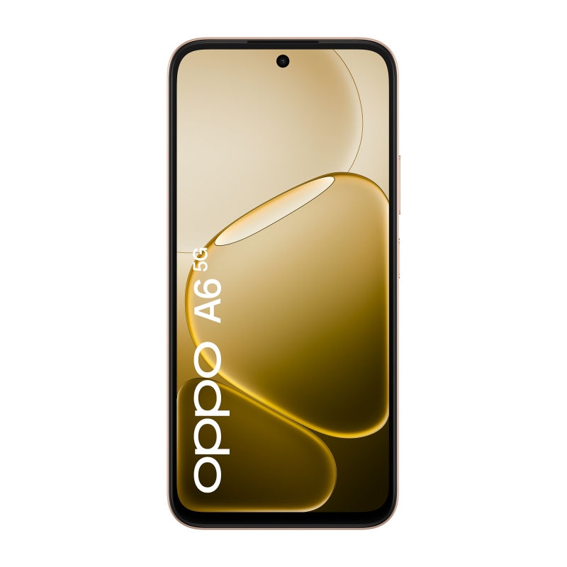 OPPO A6 5G 17,1 cm (6.75") SIM doble Android 15 USB Tipo C 6 GB 256 GB 6550 mAh Oro