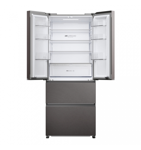 Haier HFR3718DNMD Freestanding 402 L Anthracite